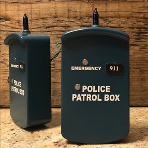 Police Call Box Ornament like Gamewell